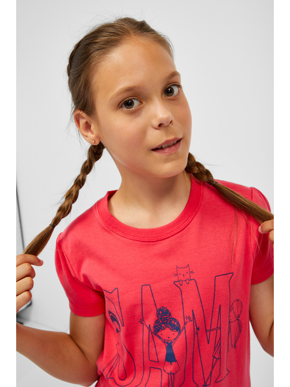 Sam 73 SAM 73 Ielenia koraljna majica za djevojčice