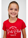 Sam 73 Crvena majica za djevojčice SAM 73 Janli