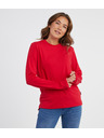 Sam 73 Crvena ženska majica dugih rukava SAM 73 Zira