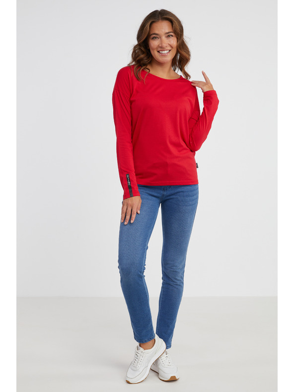 Sam 73 SAM 73 Patty ženska crvena majica dugih rukava