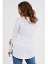 Sam 73 Bijela SAM 73 Sherri ženska majica dugih rukava