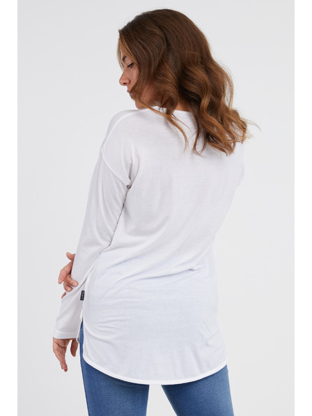 Sam 73 Bijela SAM 73 Sherri ženska majica dugih rukava