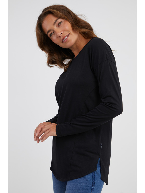 Sam 73 SAM 73 Ženska crna majica dugih rukava Sherri