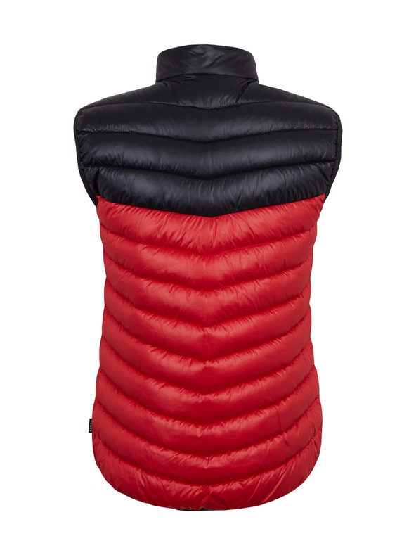 Sam 73 Crni i crveni muški prošiveni prsluk SAM 73 Potter