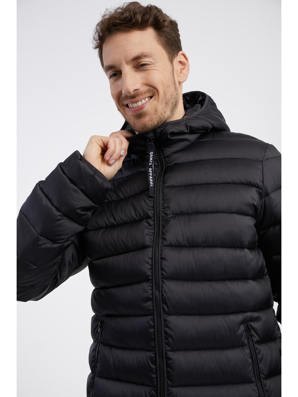 Sam 73 Crna muška prošivena jakna SAM 73 Spider