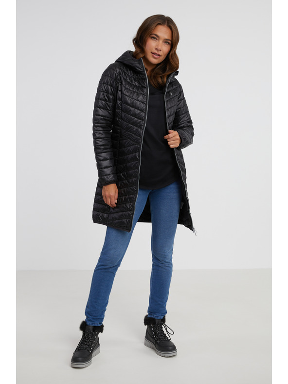 Sam 73 Crni ženski prošiveni kaput SAM 73 Bella