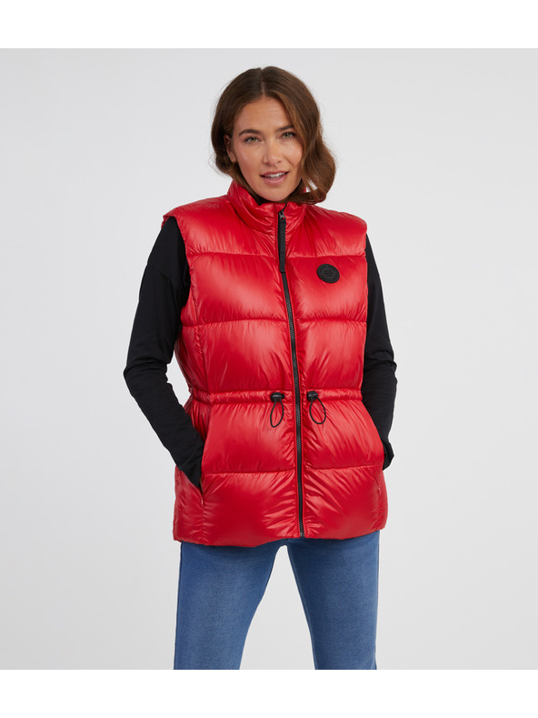 Sam 73 Crveni ženski proštepani prsluk SAM 73 Charlotte