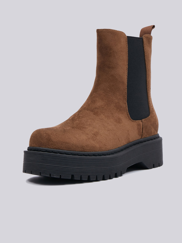 Sam 73 Smeđe ženske gležnjače SAM 73 Lacerta