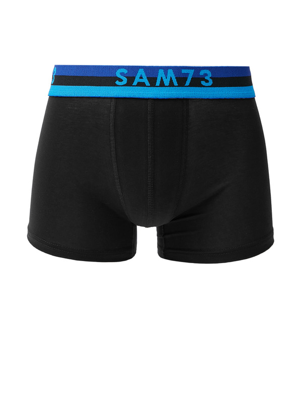 Sam 73 Komplet od dvije muške bokserice u sivoj i crnoj boji SAM 73 Hiddenit
