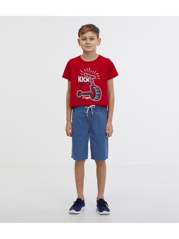 Sam 73 Plave dječačke kratke hlače SAM 73 Falko