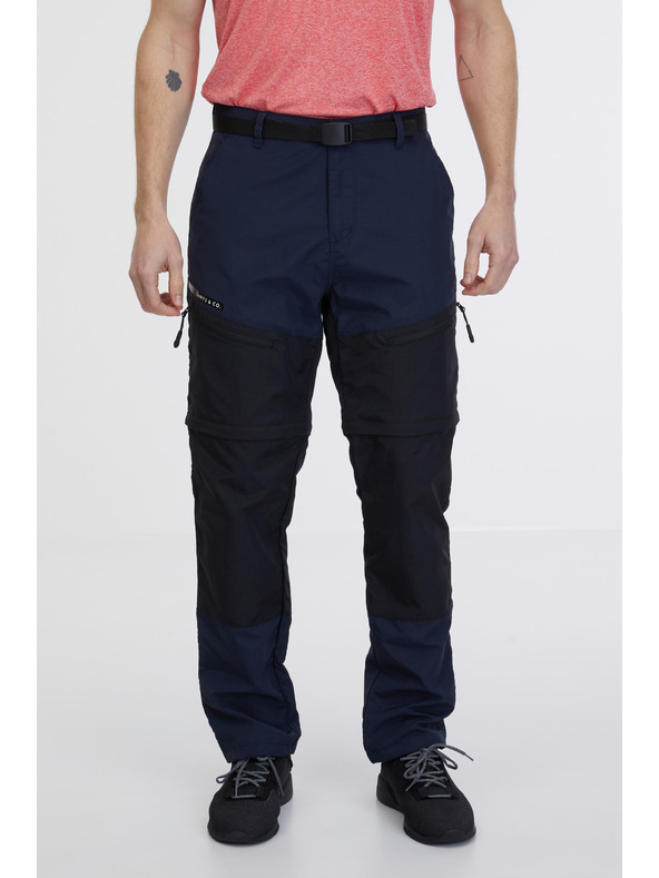 Sam 73 Tamnoplave muške hlače s odvojivim nogavicama SAM 73 Caleb