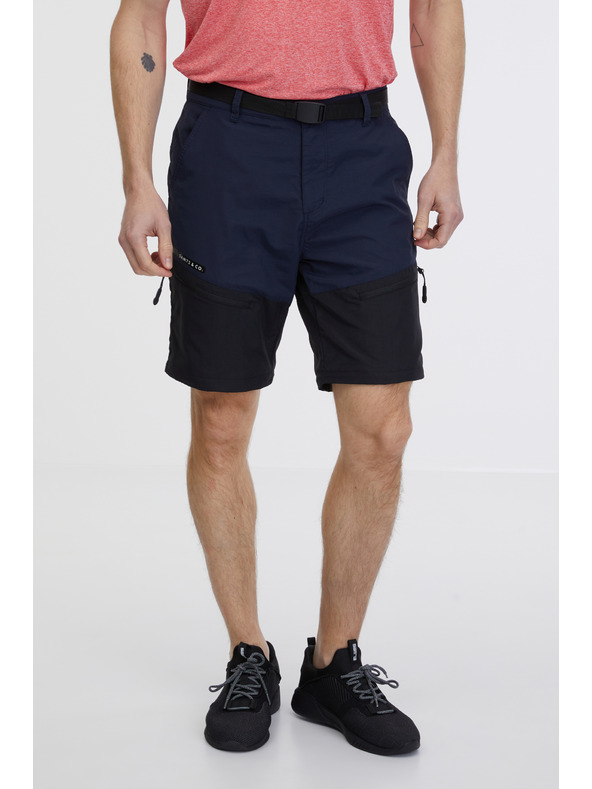 Sam 73 Tamnoplave muške hlače s odvojivim nogavicama SAM 73 Caleb