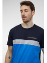 Sam 73 Plavo-crna muška majica SAM 73 Ernesto