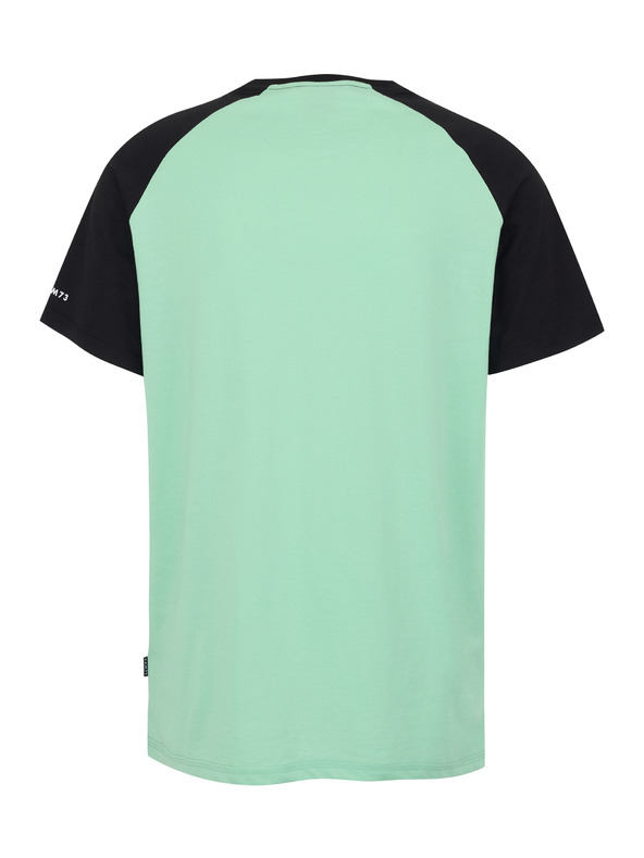 Sam 73 Crno-zelena muška majica kratkih rukava SAM 73 Esteban