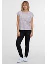 Sam 73 Svijetloljubičasta ženska majica kratkih rukava SAM 73 Margarita s uzorkom
