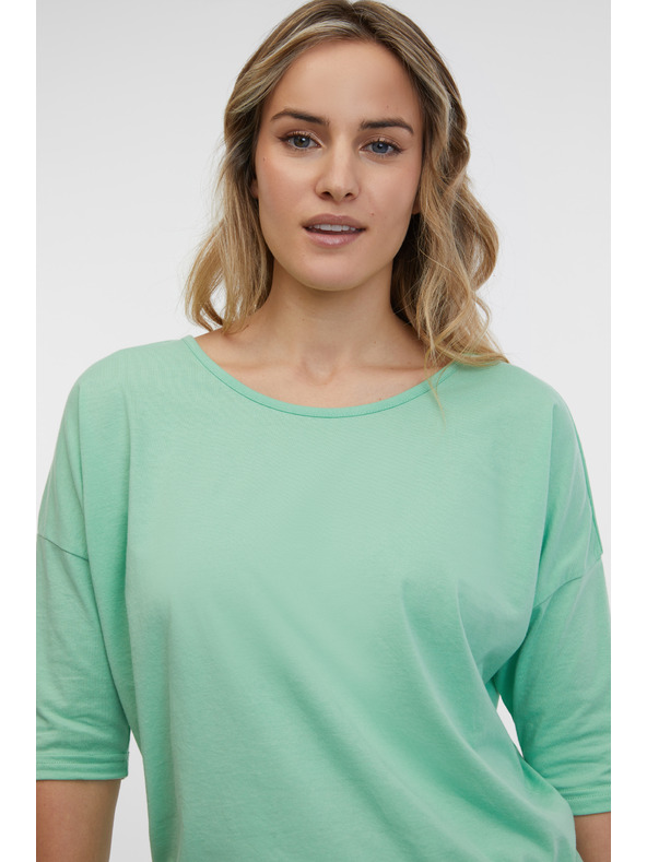 Sam 73 Svijetlo zelena ženska majica SAM 73 Carlota