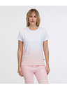 Sam 73 Rozo bijela ženska majica kratkih rukava SAM 73 Dolores