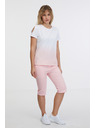 Sam 73 Rozo bijela ženska majica kratkih rukava SAM 73 Dolores