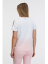 Sam 73 Rozo bijela ženska majica kratkih rukava SAM 73 Dolores