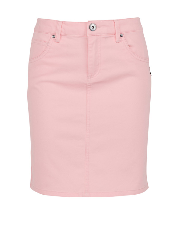 Sam 73 Svijetlo ružičasta ženska traper suknja SAM 73 Belén