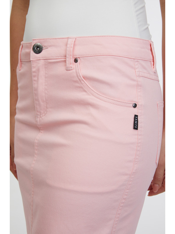 Sam 73 Svijetlo ružičasta ženska traper suknja SAM 73 Belén