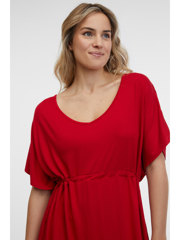 Sam 73 Crvena ženska haljina SAM 73 Leandra