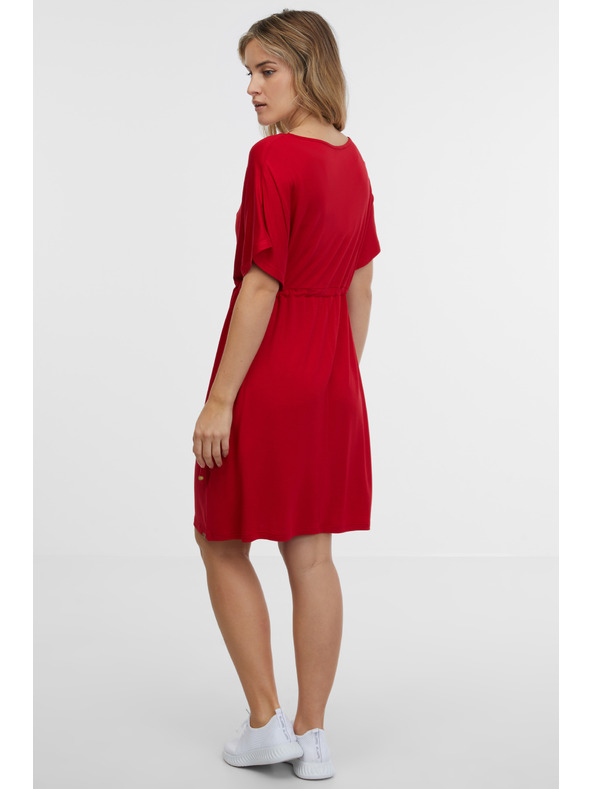 Sam 73 Crvena ženska haljina SAM 73 Leandra