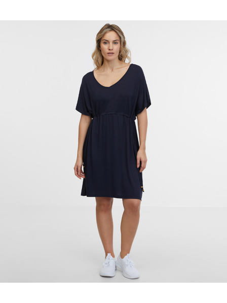 Sam 73 Tamnoplava ženska haljina SAM 73 Leandra