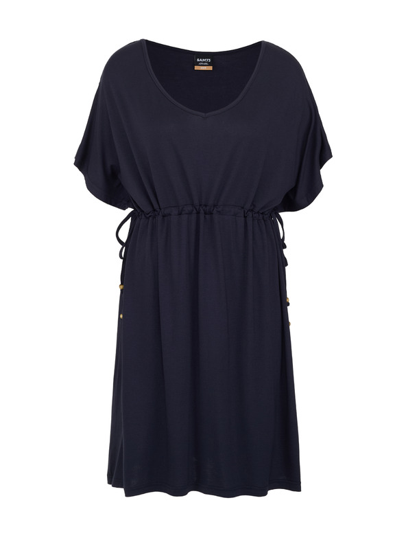 Sam 73 Tamnoplava ženska haljina SAM 73 Leandra