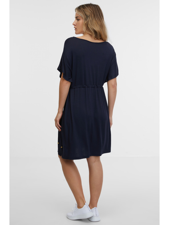 Sam 73 Tamnoplava ženska haljina SAM 73 Leandra