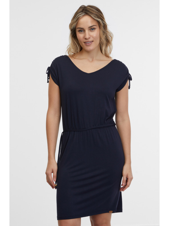 Sam 73 Tamnoplava ženska haljina SAM 73 Eduarda