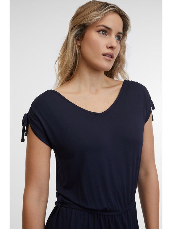 Sam 73 Tamnoplava ženska haljina SAM 73 Eduarda