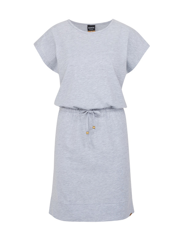 Sam 73 Svijetlo siva ženska tigrasta haljina SAM 73 Esperanza