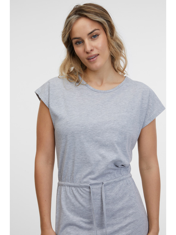 Sam 73 Svijetlo siva ženska tigrasta haljina SAM 73 Esperanza