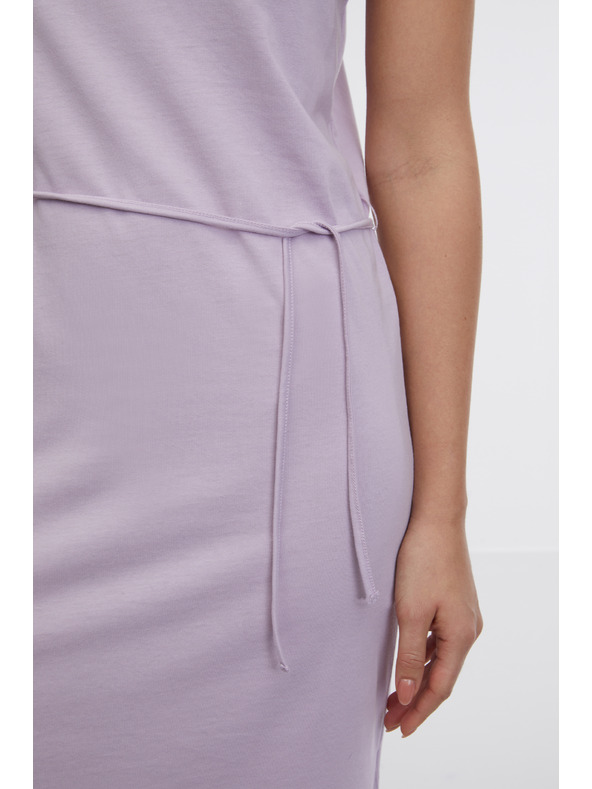 Sam 73 Svijetloljubičasta ženska midi haljina SAM 73 Estela