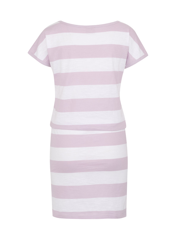 Sam 73 Bijelo-ljubičasta ženska haljina na pruge SAM 73 Reyna