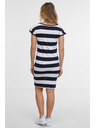 Sam 73 Bijelo-plava ženska haljina na pruge SAM 73 Reyna