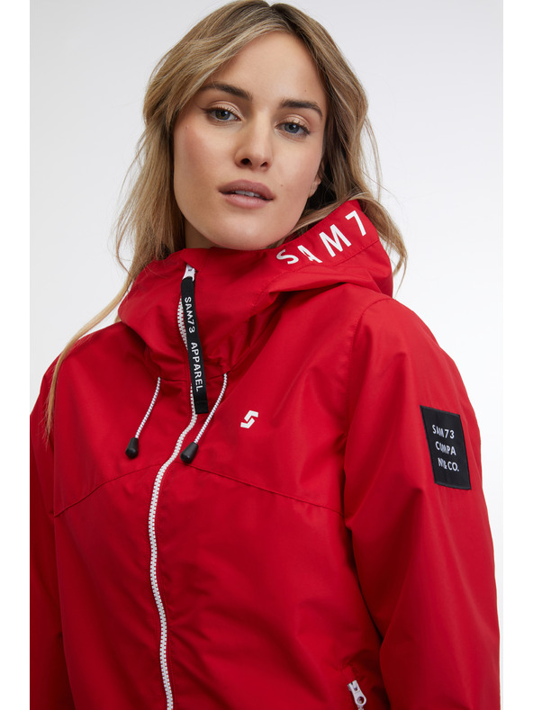 Sam 73 Crvena ženska lagana jakna SAM 73 Albina