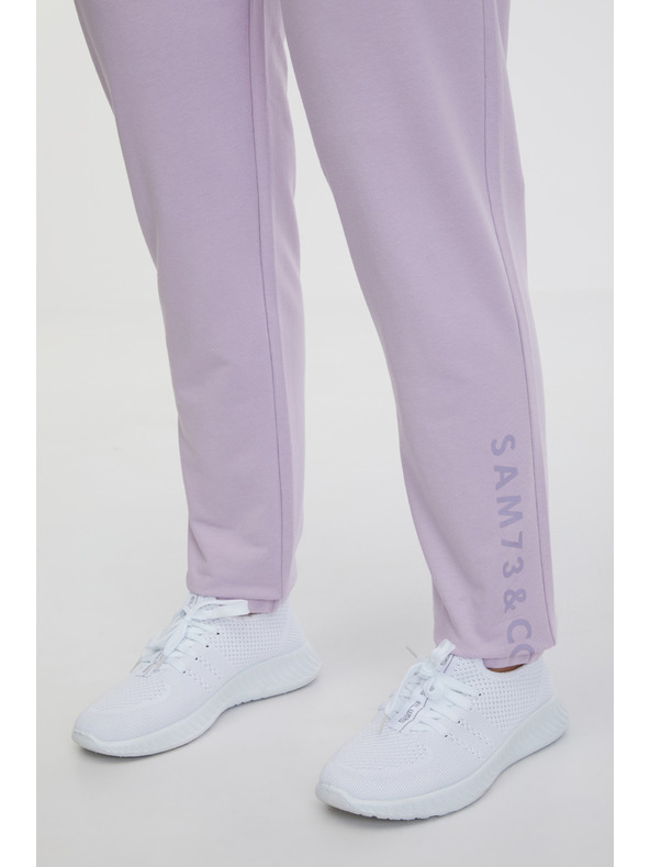 Sam 73 Svijetlo ljubičasta ženska trenirka SAM 73 Magdalena