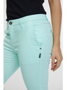 Sam 73 Svijetlozelene ženske hlače SAM 73 Alma
