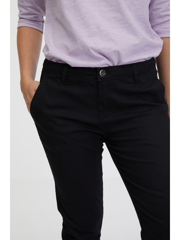 Sam 73 Crne ženske hlače SAM 73 Alma