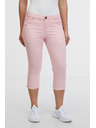 Sam 73 Svijetlo ružičaste ženske tričetvrt uske traperice SAM 73 Amara