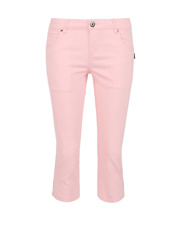 Sam 73 Svijetlo ružičaste ženske tričetvrt uske traperice SAM 73 Amara