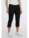 Sam 73 Crne ženske uske traperice tričetvrt dužine SAM 73 Amara
