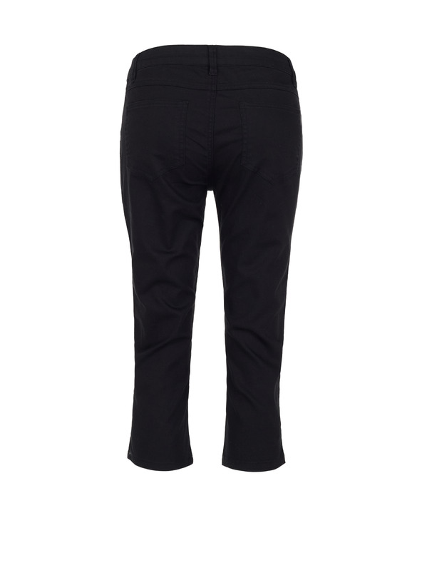 Sam 73 Crne ženske uske traperice tričetvrt dužine SAM 73 Amara