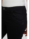 Sam 73 Crne ženske uske traperice tričetvrt dužine SAM 73 Amara