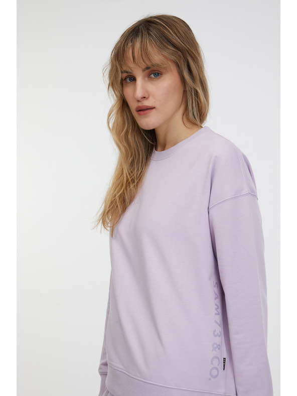 Sam 73 Svijetlo ljubičasta ženska majica SAM 73 Luana