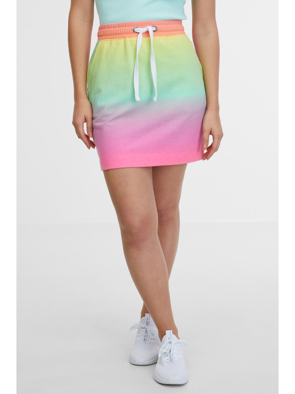 Sam 73 Zeleno-ružičasta ženska suknja SAM 73 Hermosa