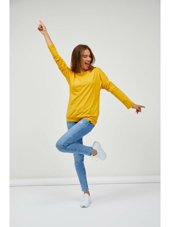 Sam 73 Žuta ženska basic majica dugih rukava SAM 73 Azuka