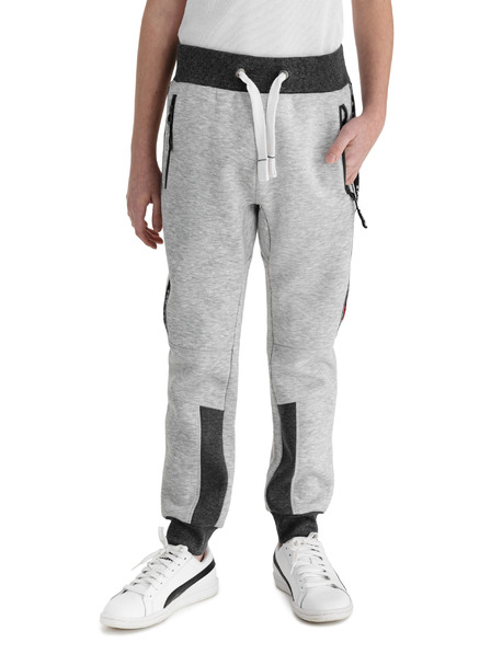 Sam 73 Svijetlosive dječačke trenirke SAM 73